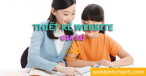 Thiết kế website Trung Tâm Gia Sư, Dạy kèm học viên