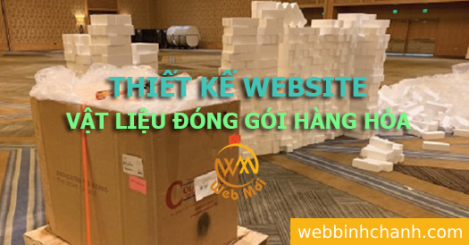 Thiết kế Website Vật liệu đóng gói