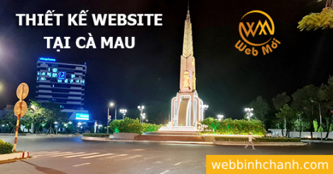 Thiết kế Website tại tỉnh Cà Mau