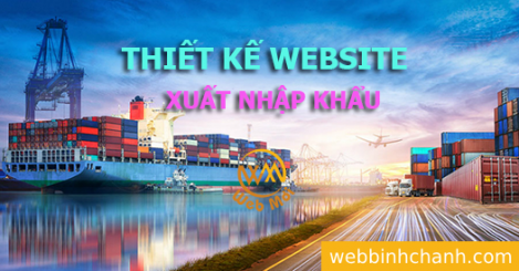 Thiết kế Website Xuất nhập khẩu, Dịch vụ Xuất nhập khẩu