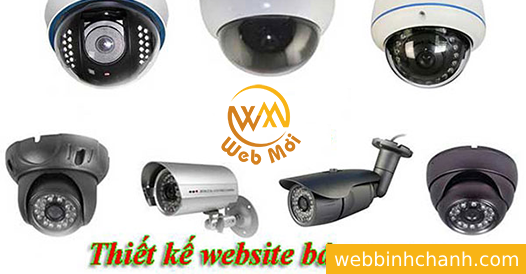 Thiết kế Website Camera