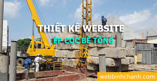 Thiết kế Website Ép cọc bê tông